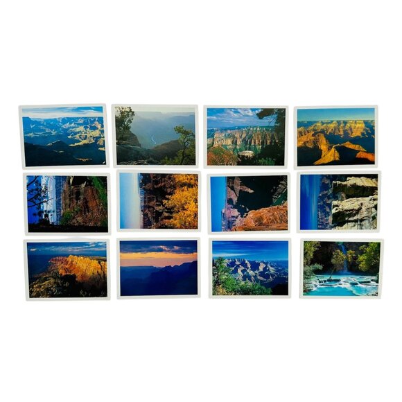 Grand Canyon Collection 12 Miniature Photo Picture Prints Kimball Concepts - Picture 2 of 10